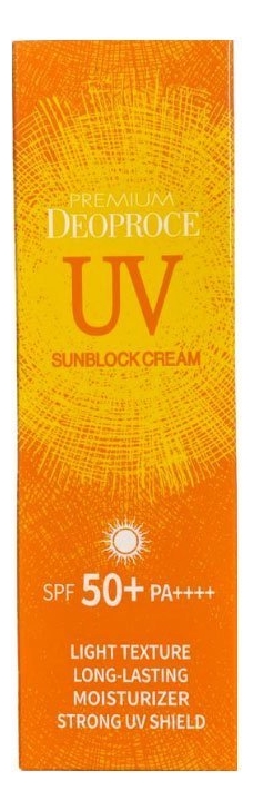 Солнцезащитный крем для лица и тела Premium UV Sunblock Cream SPF50+ PA++++ 100мл