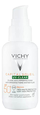 Vichy Невесомый солнцезащитный флюид для лица против несовершенств Capital Soleil Uv-Clear SPF50+ PA++++ 40мл