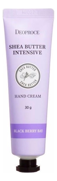 Крем для рук с маслом ши и ароматом ягод Shea Butter Intensive Hand Cream Black Berry Bay 30г: Крем 30г