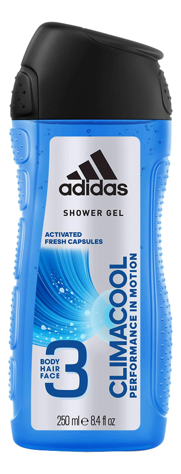 Гель для душа Climacool 3 в 1 Shower Gel 250мл