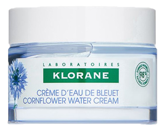 

Крем для лица с васильковой водой Creme D'eau De Bleuet 50мл