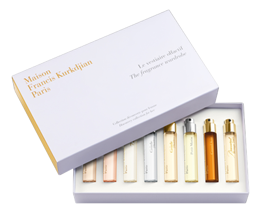 

Discovery Collection For Her: набор 8*11мл (Amyris Femme + 724 + Gentle Fluidity Gold + Baccarat Rouge 540 + Gentle Fluidity Silver + Grand Soir), Discovery Collection For Her
