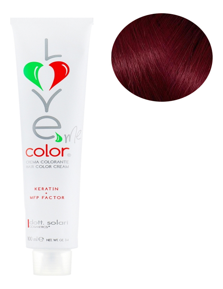 

Крем-краска для волос Love Me Color Cream 100мл: 10.62 Светло-розовый блонд, Крем-краска для волос Love Me Color Cream 100мл
