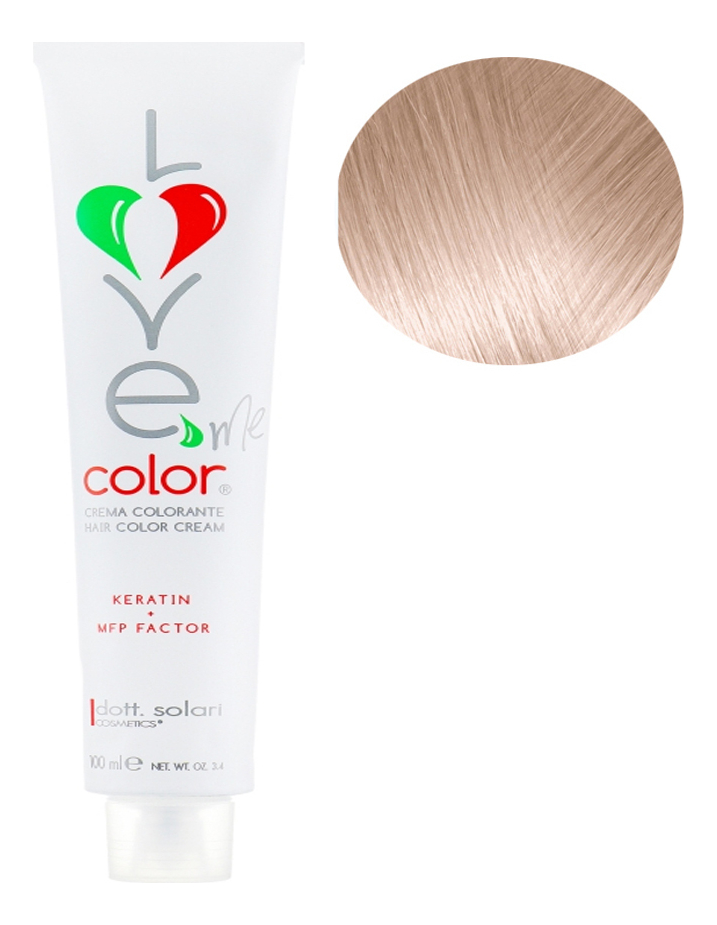 Крем-краска для волос Love Me Color Cream 100мл: 12.21 Жемчужный ультра блонд