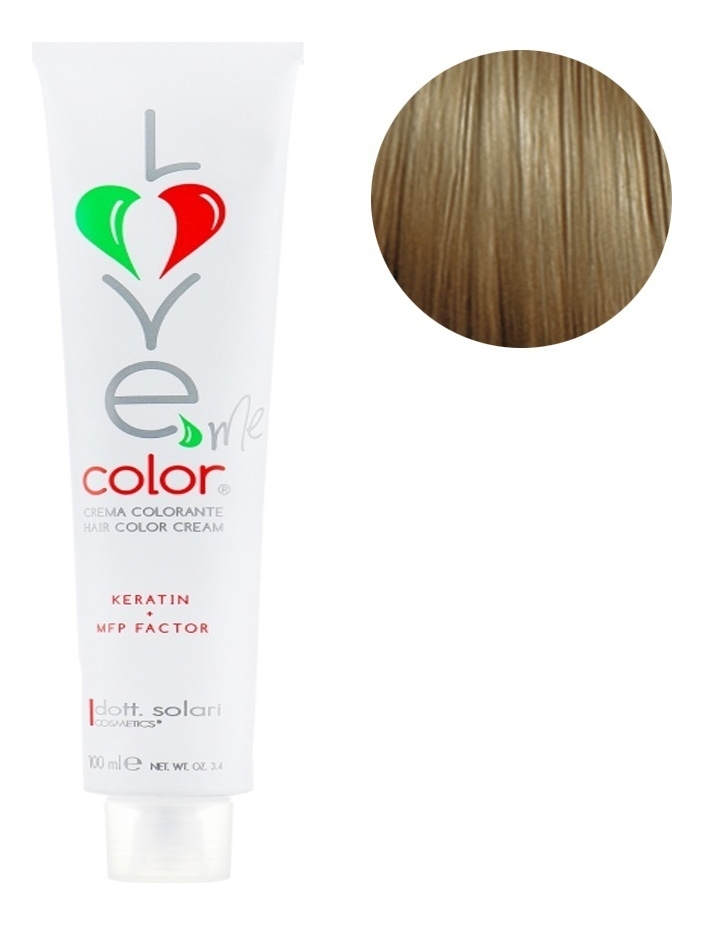 

Крем-краска для волос Love Me Color Cream 100мл: 6.3 Темно-русый золотистый, Крем-краска для волос Love Me Color Cream 100мл
