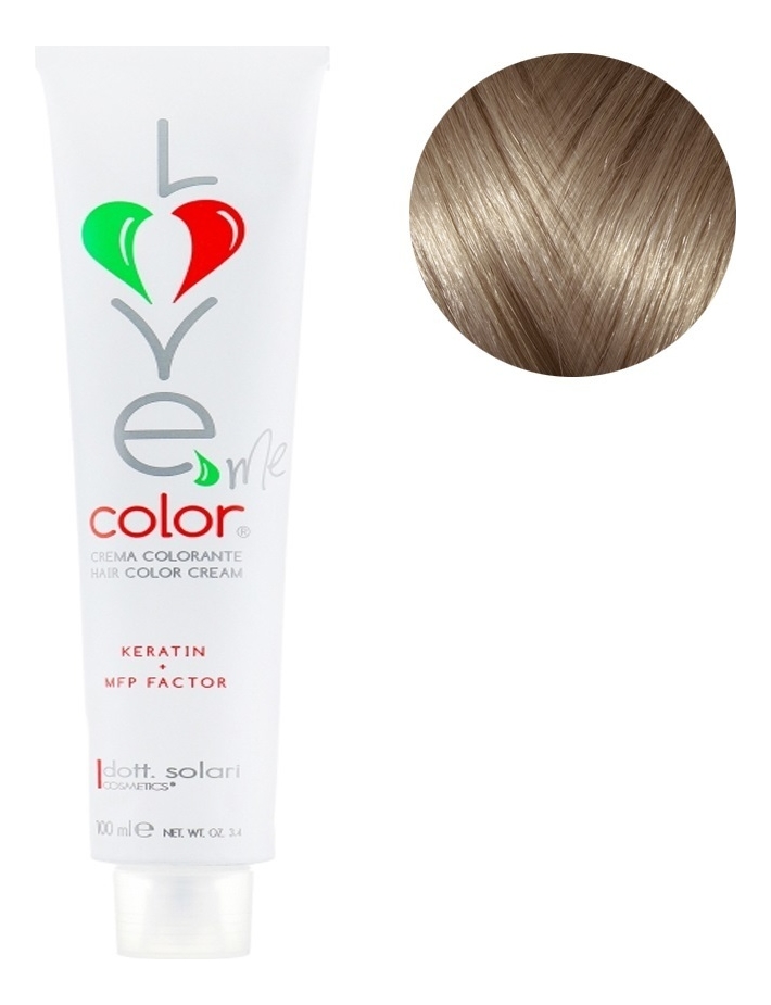 Крем-краска для волос Love Me Color Cream 100мл: 7.00 Интенсивный блондин