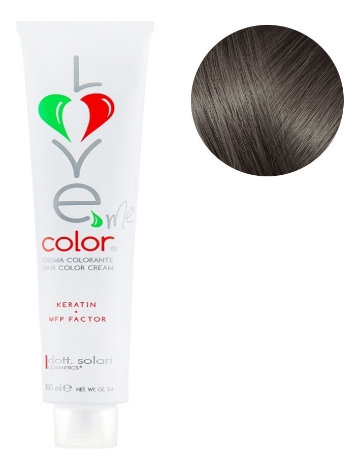 

Крем-краска для волос Love Me Color Cream 100мл: 7.1 Русый натуральный блонд, Крем-краска для волос Love Me Color Cream 100мл