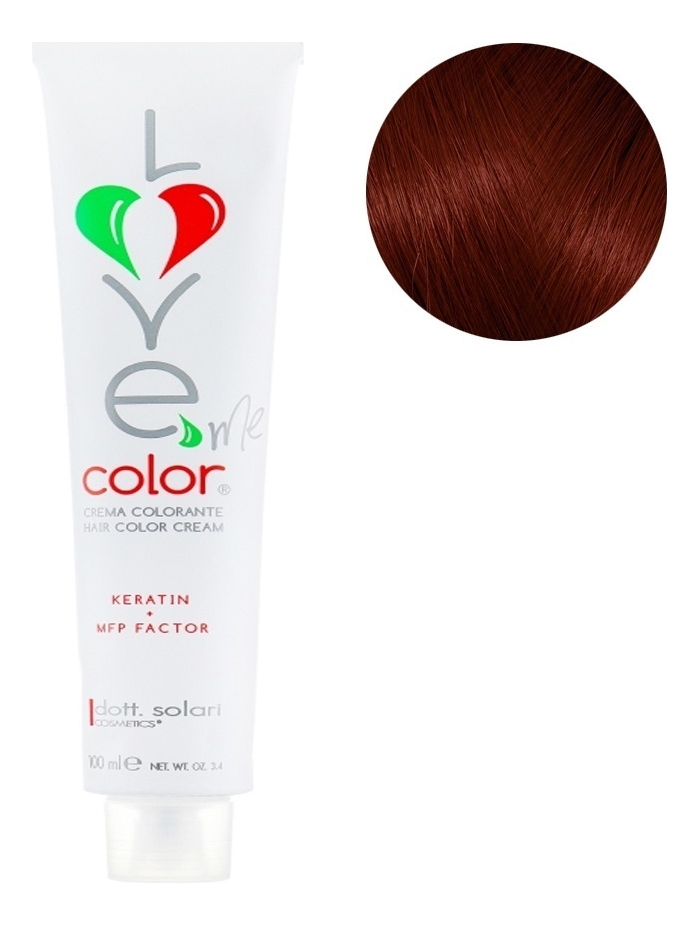 Крем-краска для волос Love Me Color Cream 100мл: 8.52 Светло-русый махагон ирис