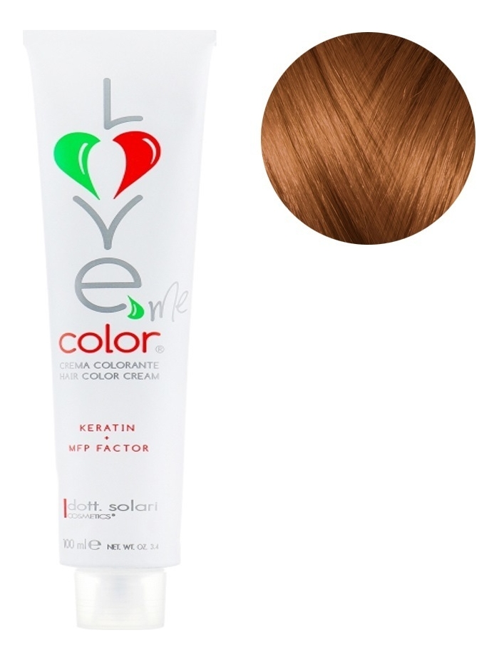 

Крем-краска для волос Love Me Color Cream 100мл: 8.7 Светло-русый мед, Крем-краска для волос Love Me Color Cream 100мл