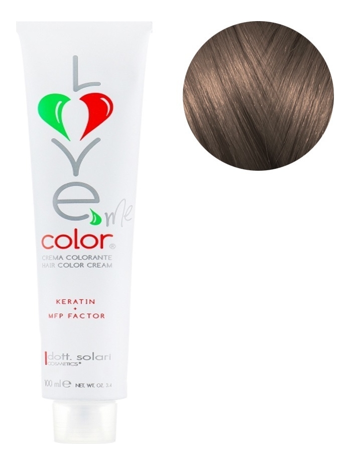 

Крем-краска для волос Love Me Color Cream 100мл: 9.1 Экстра светло-русый натуральный блонд, Крем-краска для волос Love Me Color Cream 100мл