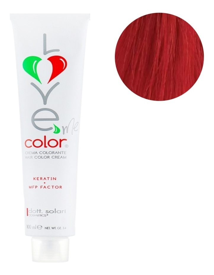 

Крем-краска для волос Love Me Color Cream 100мл: Корректор красный, Крем-краска для волос Love Me Color Cream 100мл