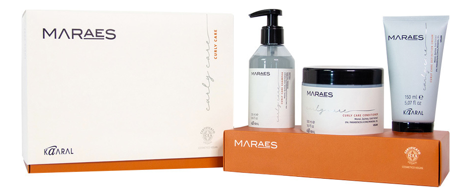 

Набор для кудрявых и волнистых волос Maraes Curly Care (восстанавливающий шампунь 250мл + кондиционер 500мл + дисциплинирующий крем 150мл)