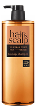 Mise En Scene Шампунь для волос и кожи головы с аргановым маслом Hair & Scalp Damage Shampoo 750мл