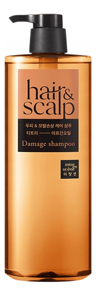 

Шампунь для волос и кожи головы с аргановым маслом Hair & Scalp Damage Shampoo 750мл