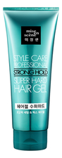 Mise En Scene Гель для укладки волос Style Care Professional Strong Hold Super Hard Hair Gel 200мл
