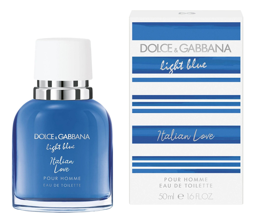 

Light Blue Pour Homme Italian Love: туалетная вода 50мл, Light Blue Pour Homme Italian Love