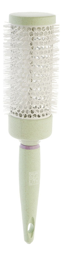 dewal beauty термобрашинг мятное мороженое с керамическим покрытием d 44 50 мм 25 5 см пластик цвет салатовый dbmm1 1 Термобрашинг для волос Мятное мороженое Beauty DBMM1 44/50мм
