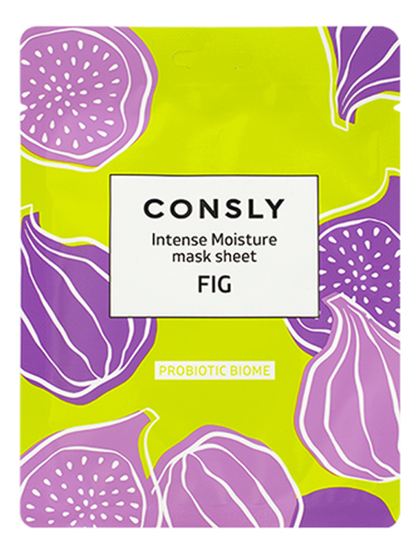 

Тканевая маска для лица с экстрактом инжира Probiotic Biome Intense Moisture Fig Mask Sheet 25мл: Маска 1шт, Тканевая маска для лица с экстрактом инжира Probiotic Biome Intense Moisture Fig Mask Sheet 25мл