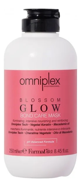 Укрепляющая маска для волос Omniplex Blossom Glow Mask: Маска 250мл