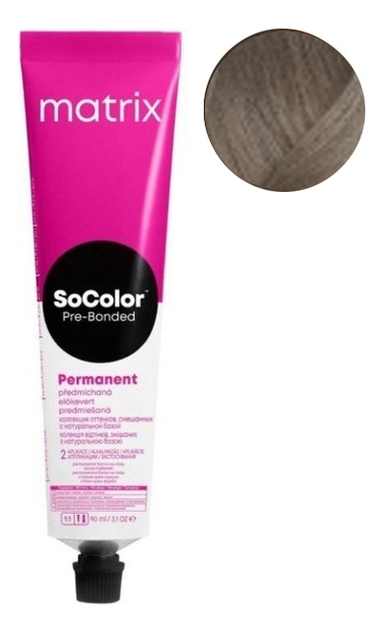 

Перманентная краска для волос SoColor Pre-Bonded Permanent 90мл: 6NA, Перманентная краска для волос SoColor Pre-Bonded Permanent 90мл
