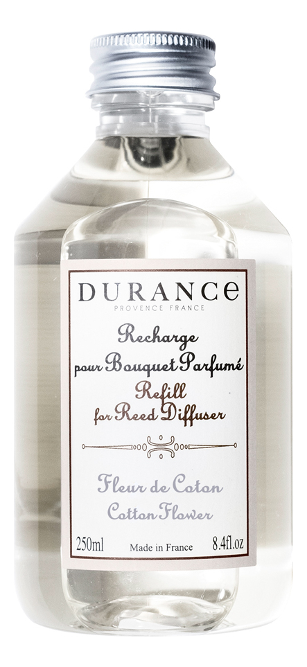 

Наполнитель для аромадиффузора Refill For Reed Diffuser Cotton Flower 250мл (цветок хлопка)