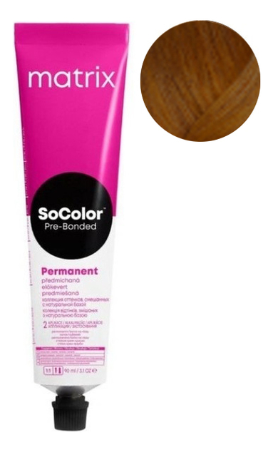 Перманентная краска для волос SoColor Pre-Bonded Permanent 90мл: 8NW