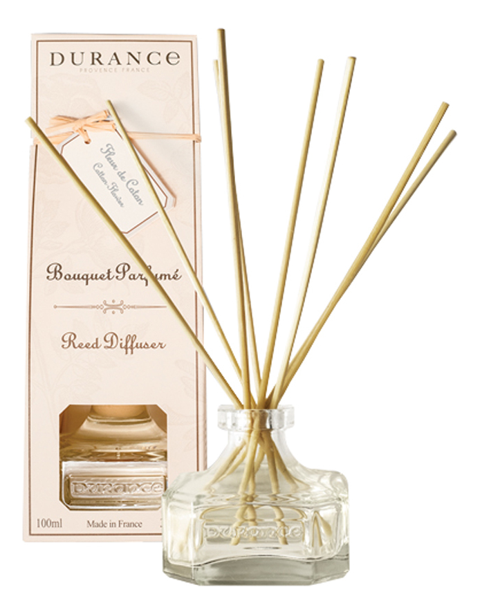 Аромадиффузор Reed Diffuser Cotton Flower 100мл (цветок хлопка) аромадиффузор reed diffuser anti tobacco smells 100мл антитабак