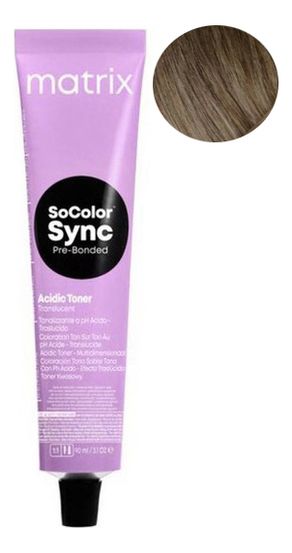 

Кислотный тонер для волос SoColor Sync Acidic Toner Sheer 90мл: 6NGA, Кислотный тонер для волос SoColor Sync Acidic Toner Sheer 90мл