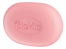 BioMio Натуральное мыло Пион и пальмароза Vegan-Soap Aromatherapy 90г