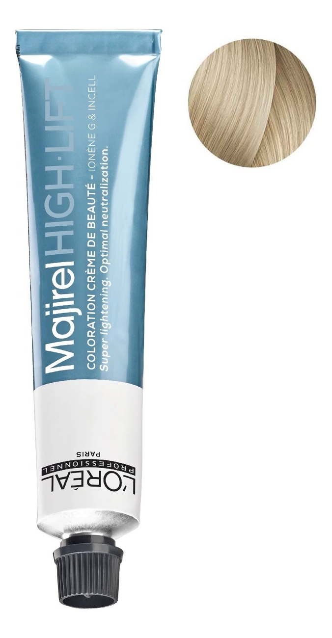 

Крем-краска для волос Majirel High Lift 50мл: Ash+ Глубокий пепельный, Крем-краска для волос Majirel High Lift 50мл