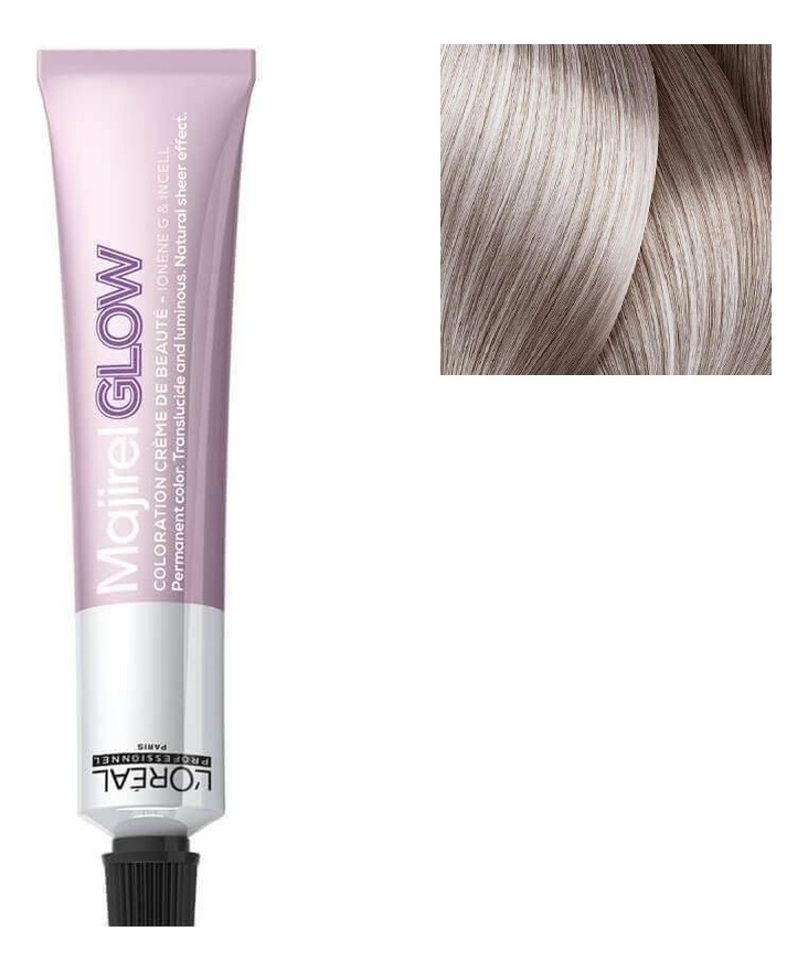 

Крем-краска для волос Majirel Glow 50мл: Light Base 12 Бежевый жемчуг, Крем-краска для волос Majirel Glow 50мл