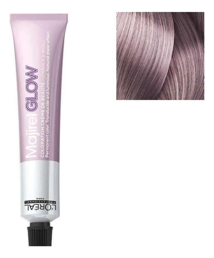 

Крем-краска для волос Majirel Glow 50мл: Light Base 21 Пепел розы, Крем-краска для волос Majirel Glow 50мл