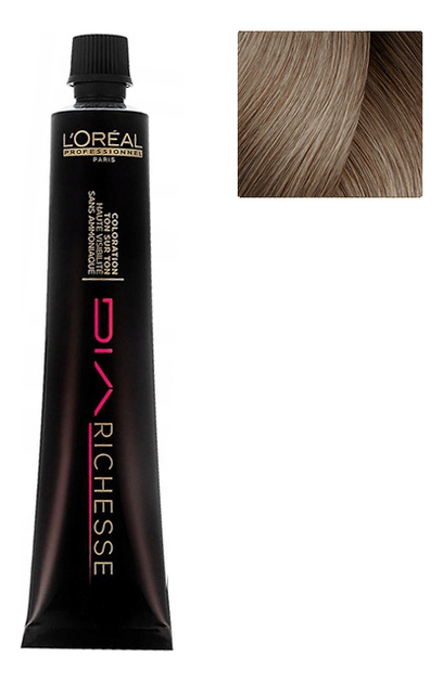 

Щелочная крем-краска для волос без аммиака Dia Richesse 50мл: No 8.02, Щелочная крем-краска для волос без аммиака Dia Richesse 50мл