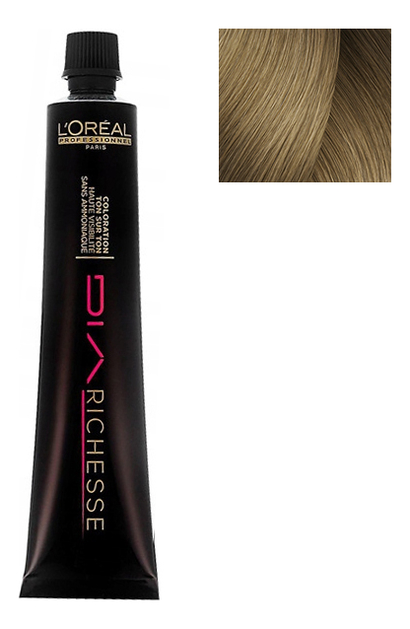 

Щелочная крем-краска для волос без аммиака Dia Richesse 50мл: No 8.31, Щелочная крем-краска для волос без аммиака Dia Richesse 50мл