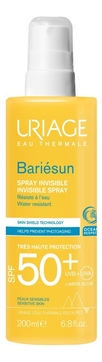 Солнцезащитный невидимый спрей для лица и тела Bariesun Spray Invisible SPF50+ 200мл
