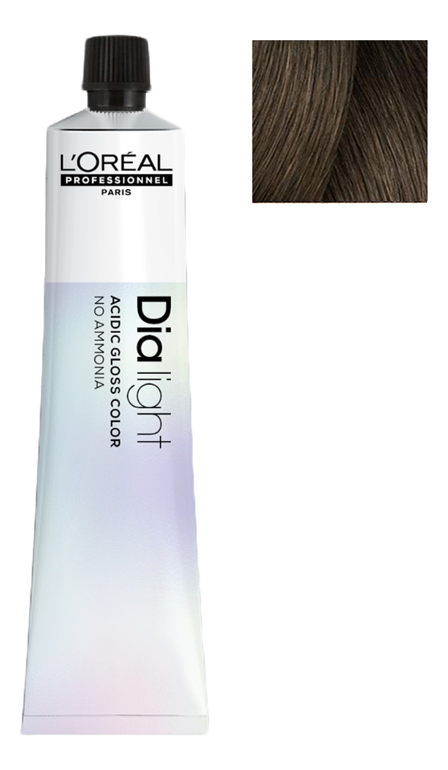 

Полуперманентный краситель для волос тон в тон Dia Light 50мл: 6 Темный блондин, Полуперманентный краситель для волос тон в тон Dia Light 50мл