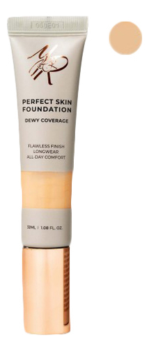 Увлажняющая тональная основа Perfect Skin Foundation Dewy Coverage SPF30 32мл: 3.75 Light Golden