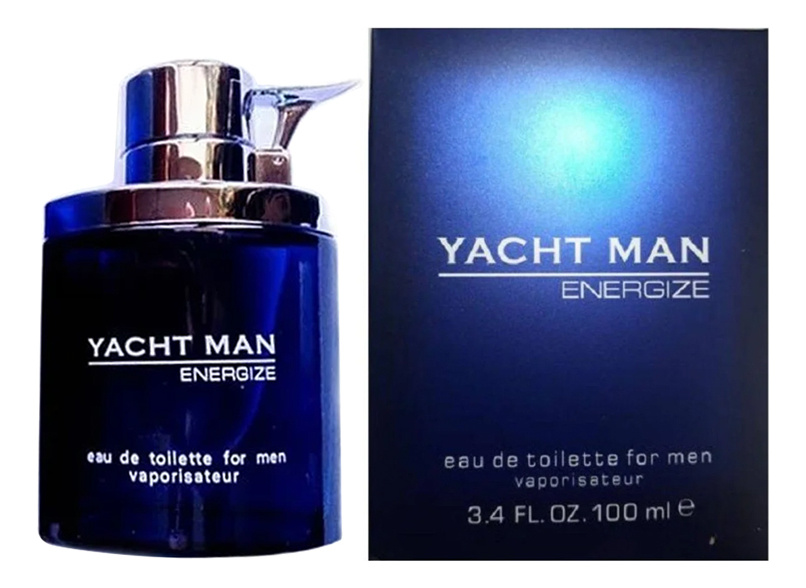 Yacht Man Energize: туалетная вода 100мл