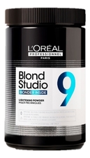 L'Oreal Professionnel Обесцвечивающая пудра до 9 уровней осветления Blond Studio Lightening Powder 500г