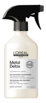 Спрей для восстановления окрашенных волос Serie Expert Metal Detox 500мл