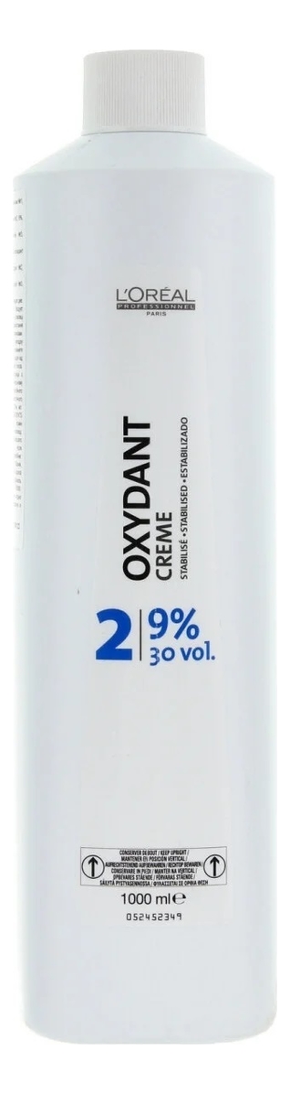 

Окислитель для краски Oxydant Creme 1000мл: Окислитель 9%, Окислитель для краски Oxydant Creme 1000мл