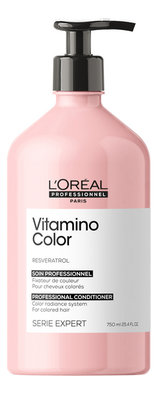 

Кондиционер для защиты цвета волос Serie Expert Vitamino Color Resveratrol: Кондиционер 750мл, Кондиционер для защиты цвета волос Serie Expert Vitamino Color Resveratrol