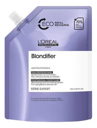

Кондиционер для осветленных и мелированных волос Serie Expert Blondifier: Кондиционер 750мл (сменный блок), Кондиционер для осветленных и мелированных волос Serie Expert Blondifier