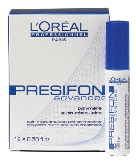 Защищающий уход для волос перед химической завивкой Presifon Advanced 12*15мл