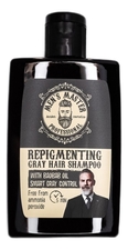 Luxor Professional Репигментирующий шампунь для седых волос Men's Master Repigmenting Gray Hair Shampoo 120мл