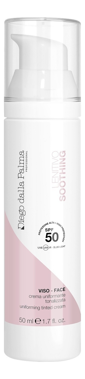 ВВ крем для чувствительной кожи лица Uniforming Tinted Cream SPF50 50мл