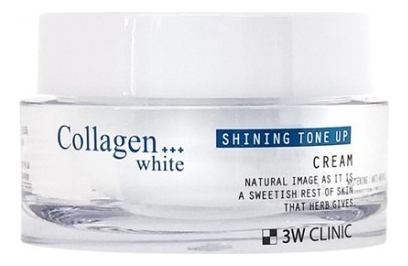 Осветляющий крем для лица с коллагеном Collagen White Shining Tone Up Cream 50мл осветляющий крем для лица с коллагеном collagen white shining tone up cream 50мл