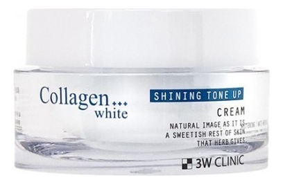 

Осветляющий крем для лица с коллагеном Collagen White Shining Tone Up Cream 50мл