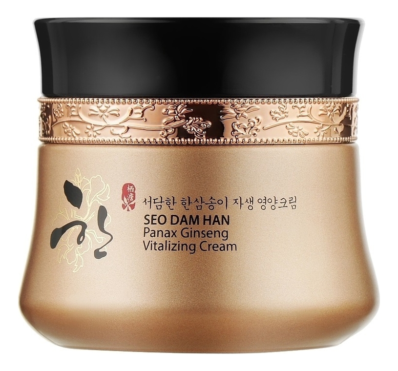 

Крем для лица с экстрактом женьшеня Seo Dam Han Panax Ginseng Vitalizing Cream 55мл