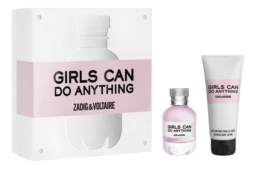

Girls Can Do Anything: набор (п/вода 50мл + лосьон д/тела 100мл), Girls Can Do Anything